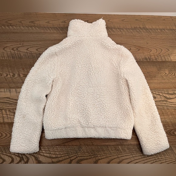 Steve Madden BB DAKOTA MEDIUM M Sherpa Jacket Faux fur Coat off - White Ivory - Picture 2 of 4